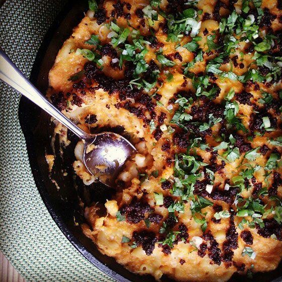 Sweet Potato and Chorizo Chili Mac