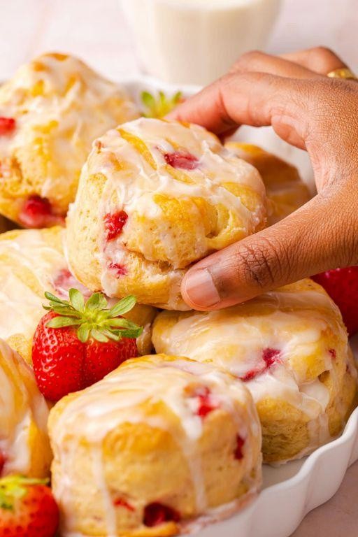 Sweet Vanilla Glazed Popeyes Biscuits