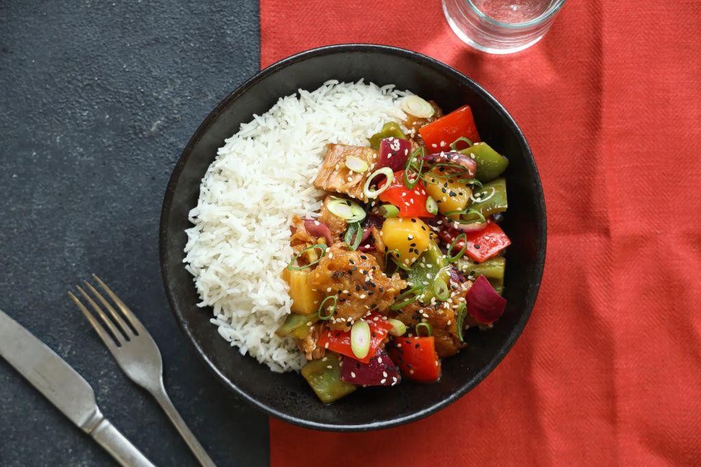 Sweet and Sour Jackfruit Stir-Fry