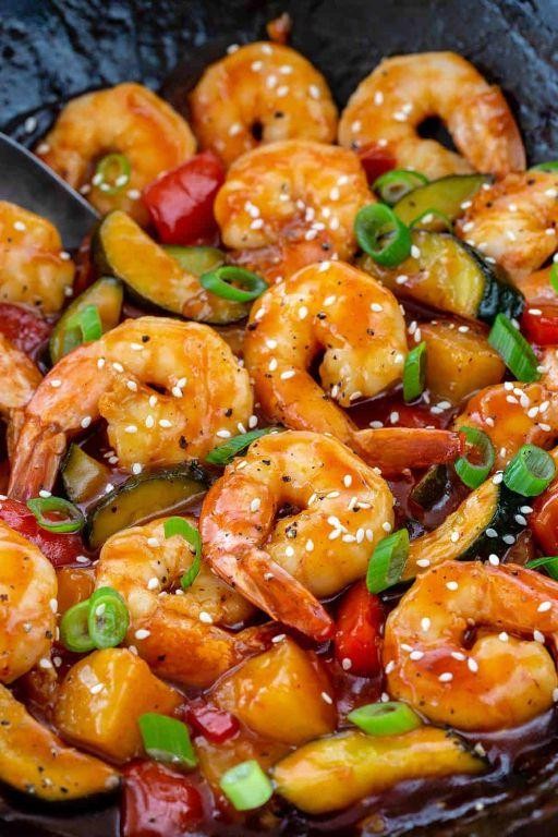 Sweet and Sour Shrimp with Chili Sauce