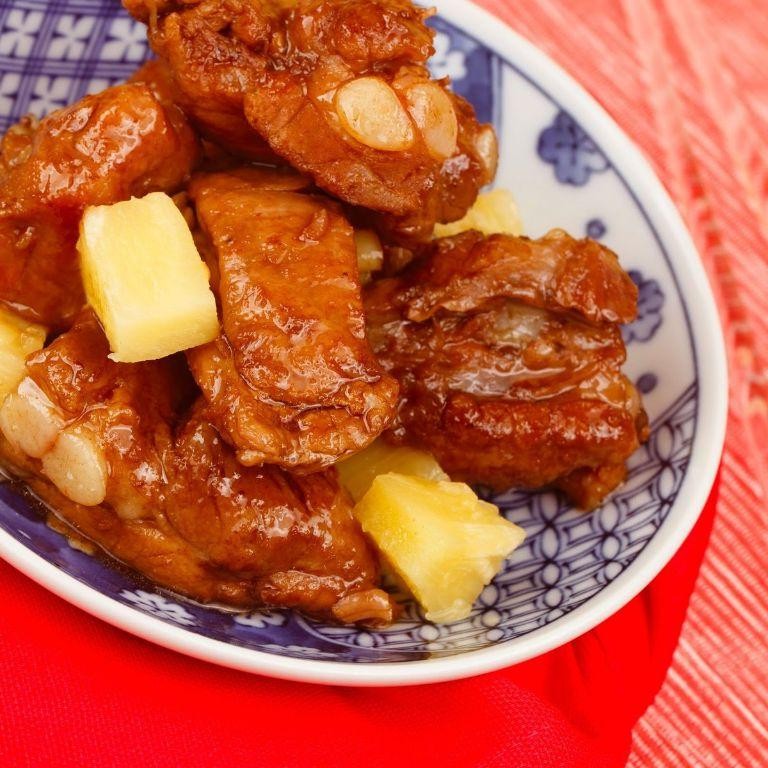 Sweet and Tangy Pineapple BBQ Ribs