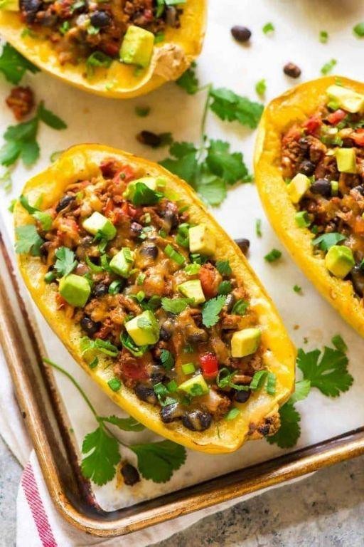 Taco-Style Spaghetti Squash Casserole