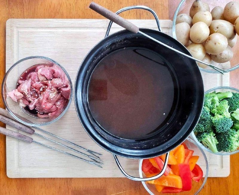 Teriyaki Beef Fondue