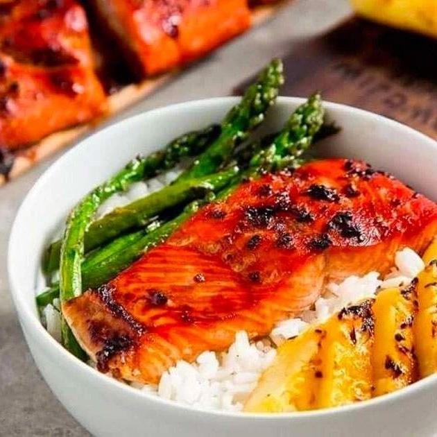 Teriyaki Cedar Plank Salmon
