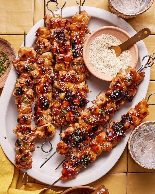 Teriyaki Chicken Skewers