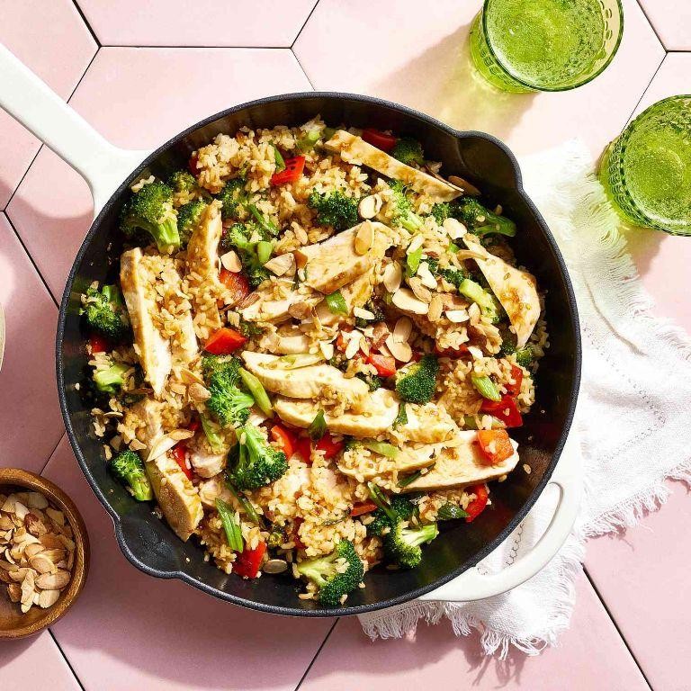 Teriyaki Chicken and Broccoli Skillet