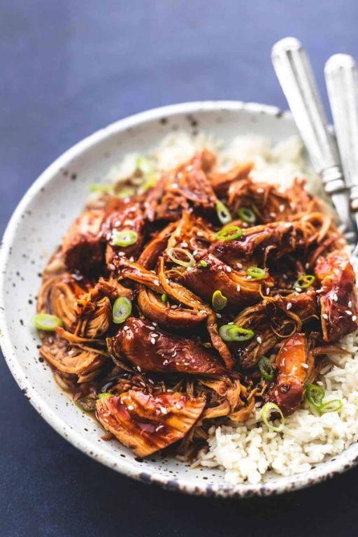 Teriyaki Instant Pot Shredded Chicken Stir-Fry