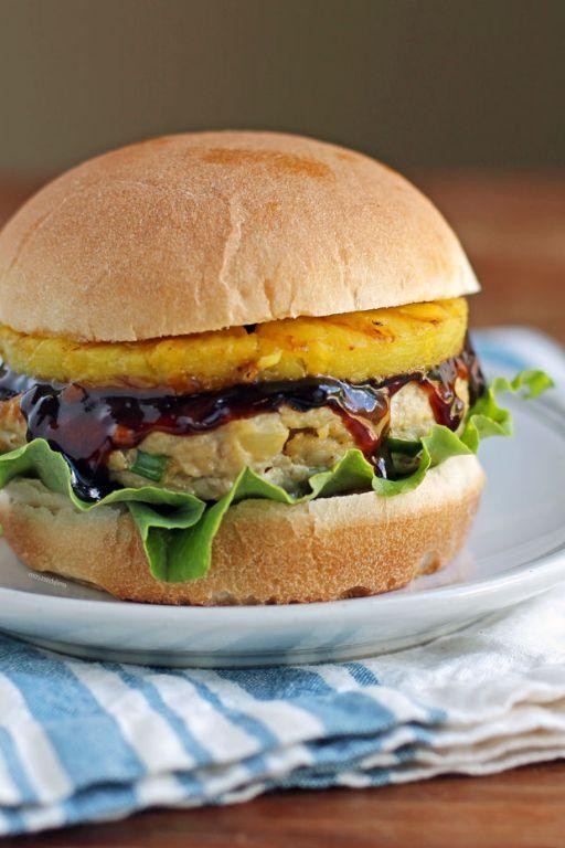 Teriyaki Pineapple Chicken Sandwich