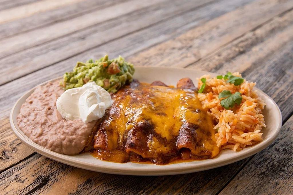 Tex-Mex enchiladas