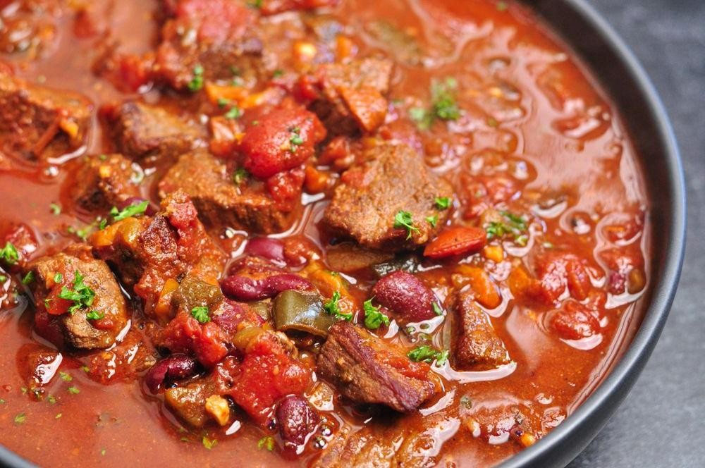Texas Chili with Fire-Roasted Tomatoes