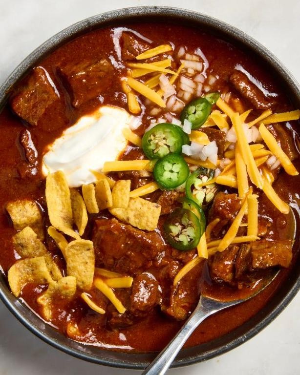 Texas Chili with Masa Harina for Thickening