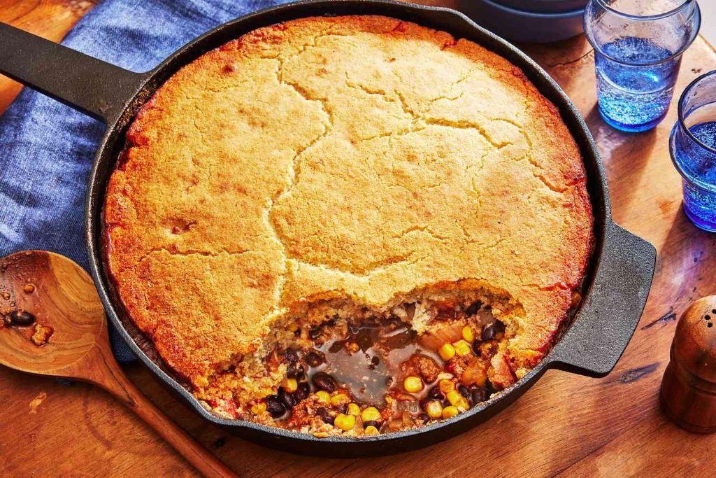 Texas cornbread casserole