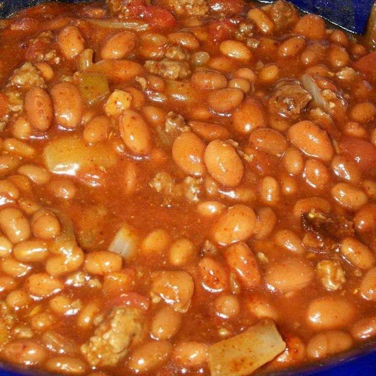 Texas cowboy beans