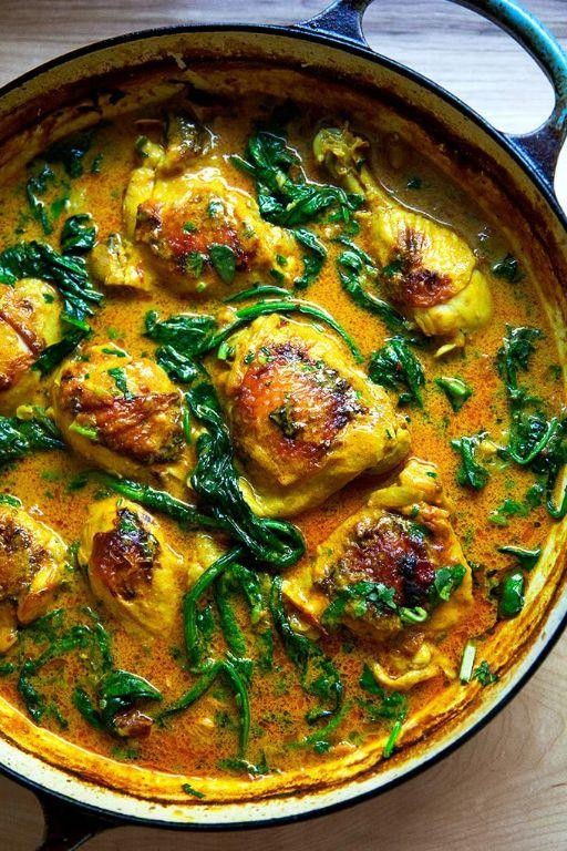 Thai Coconut Curry Chicken Thighs