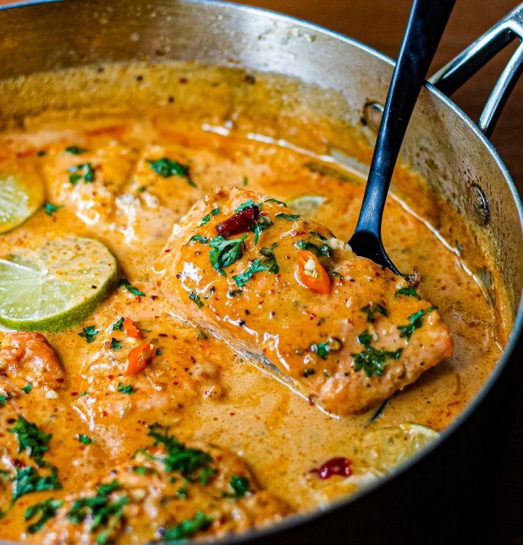 Thai Coconut Curry Salmon