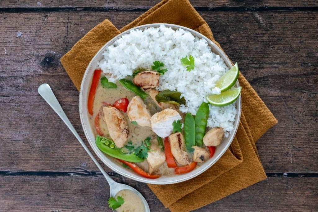 Thai Green Curry with Jasmine Rice