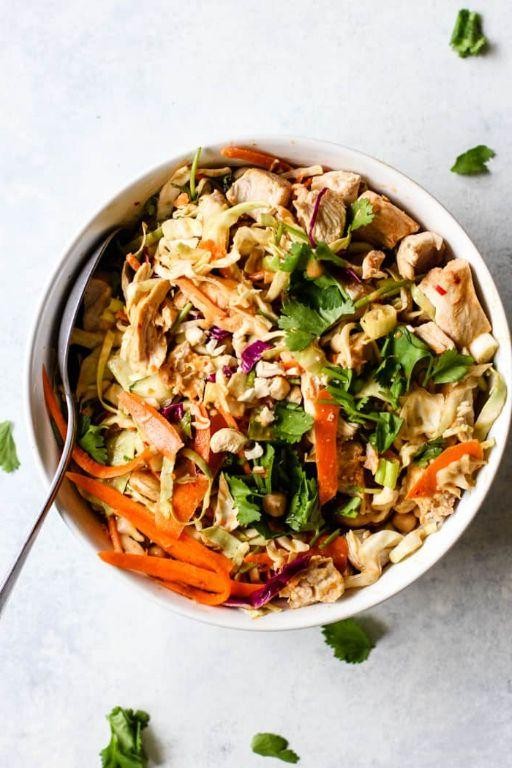 Thai Peanut Chicken Salad