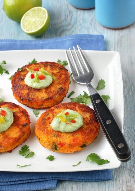 Thai Sweet Chili Potato Cakes