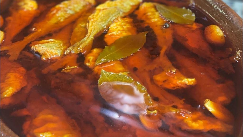 Thrasher Shark Escabeche with Vinegar and Chilies