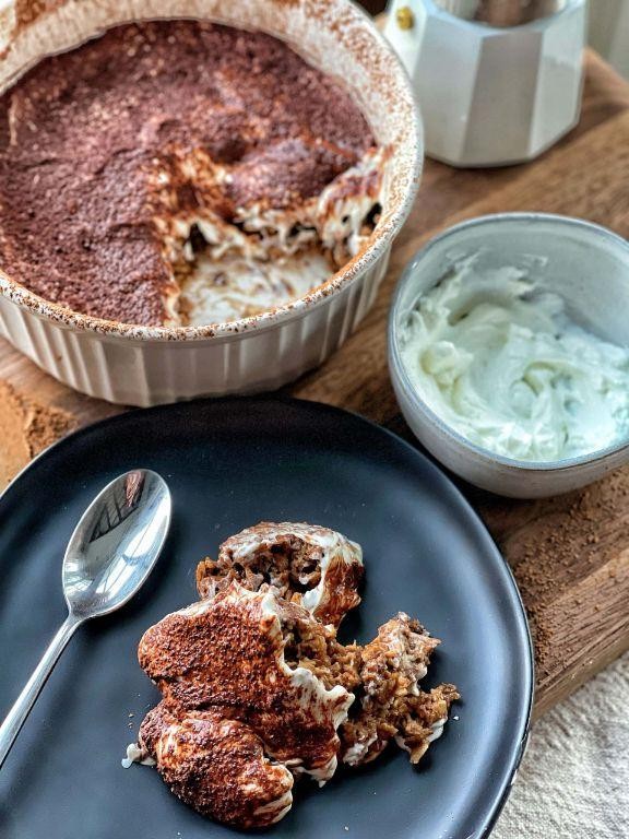 Tiramisu Baked Oats
