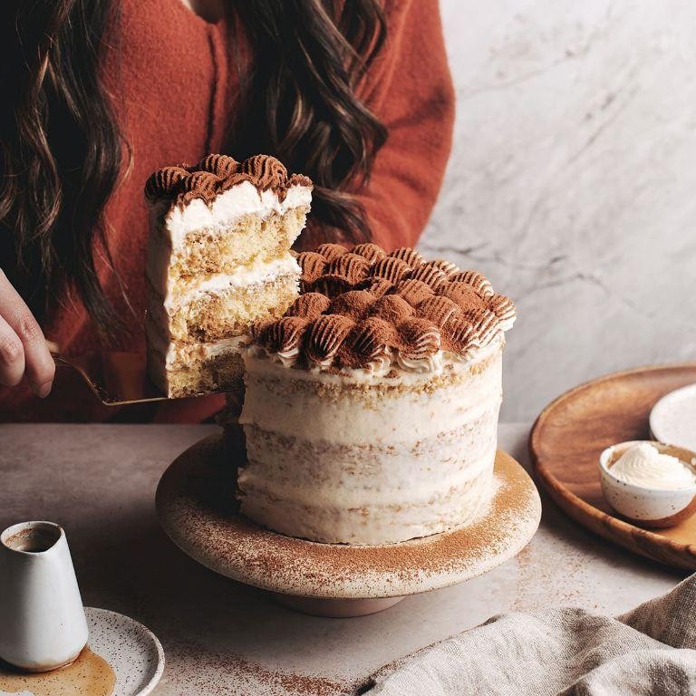 Tiramisu Layer Cake