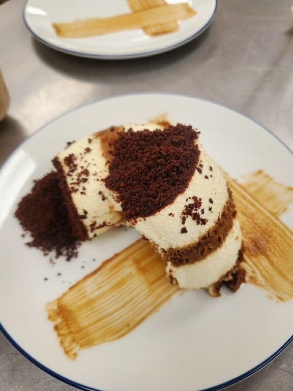 Tiramisu-Inspired Bavarian Cream