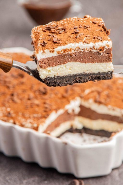 Tiramisu-Inspired Dessert Lasagna