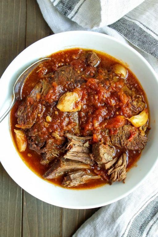 Tomato and Basil Chuck Roast