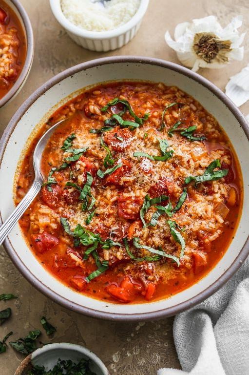 Tomato and Rice Soup