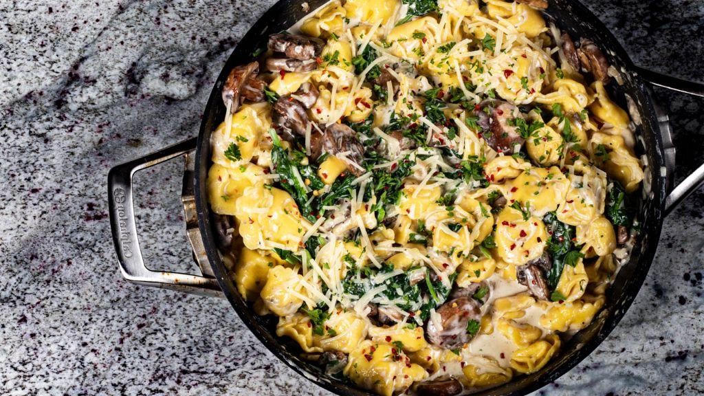 Truffle Oil Mushroom Tortellini