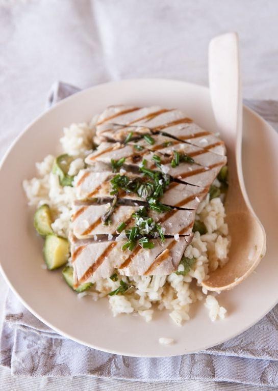 Tuna Rice Pilaf with Herbs