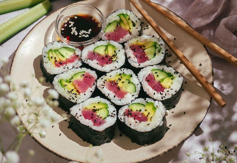 Tuna Sashimi Roll