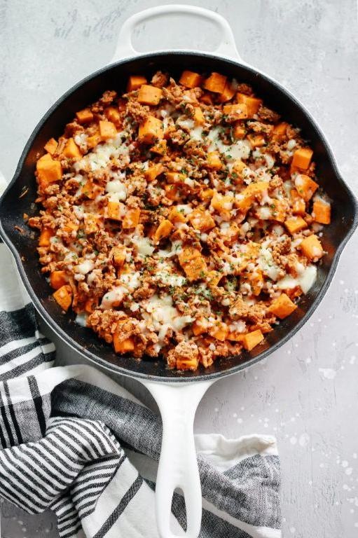 Turkey Sweet Potato Stir-Fry