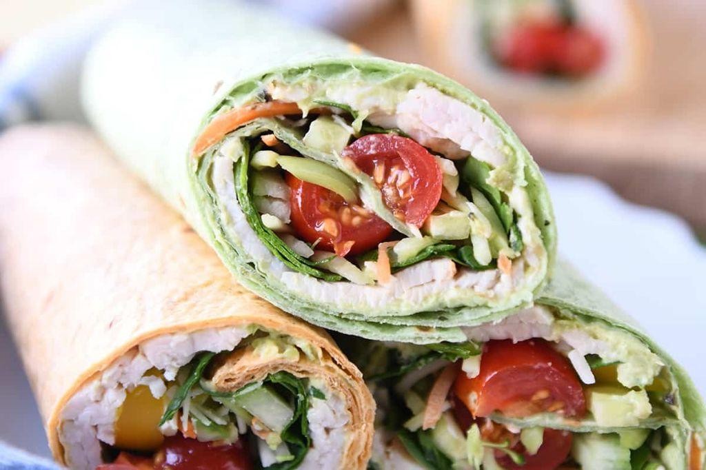 Turkey and Avocado Club Wrap
