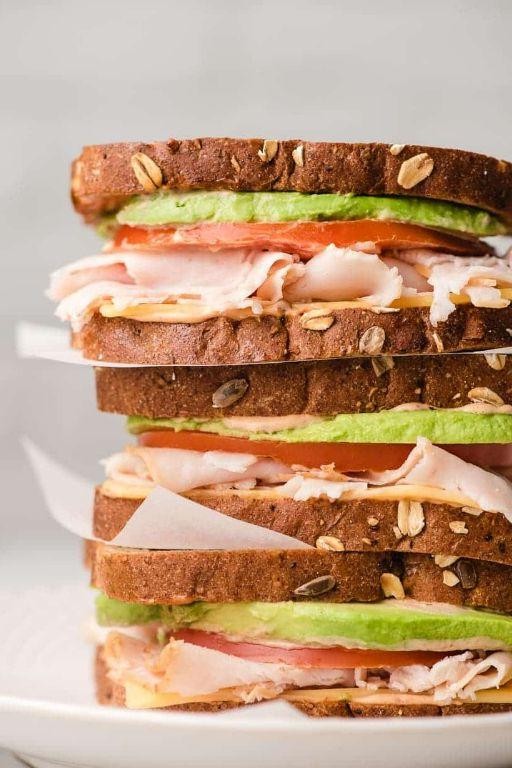 Turkey and Avocado Panini with Chipotle Mayo