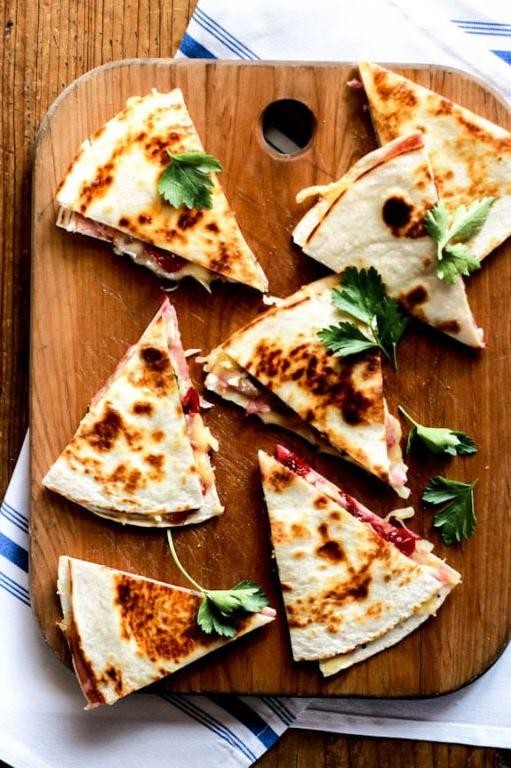 Turkey and Cranberry Quesadilla