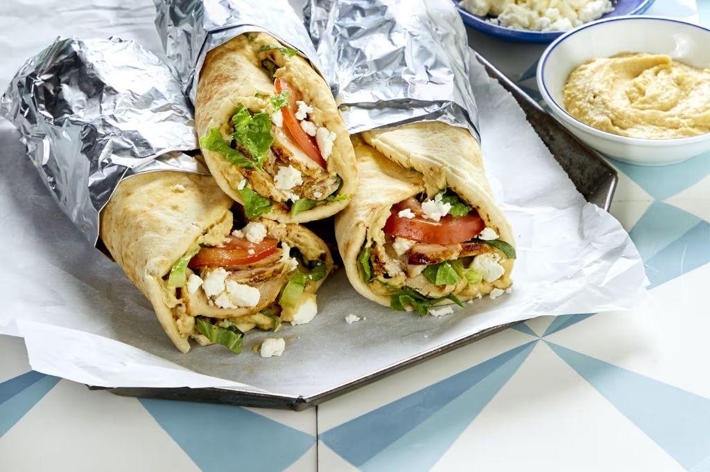 Turkish Doner Kebab Wraps