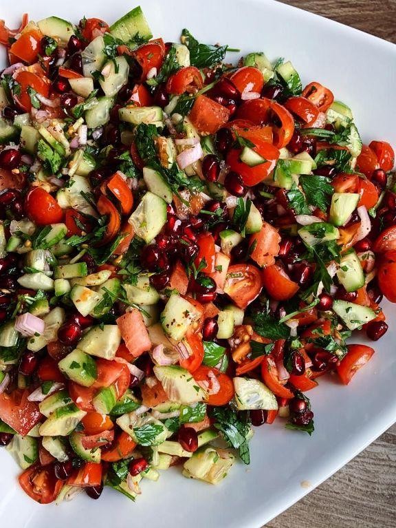Turkish Shepherd’s Salad (Coban Salatasi)