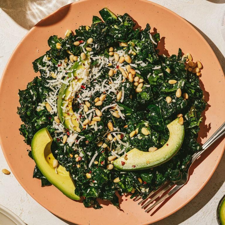 Tuscan Kale Salad with Lemon Vinaigrette