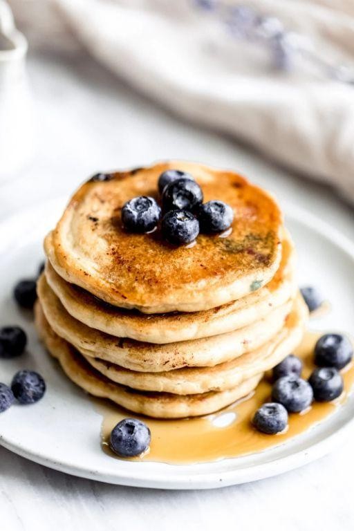 Vanilla Almond Protein Pancakes