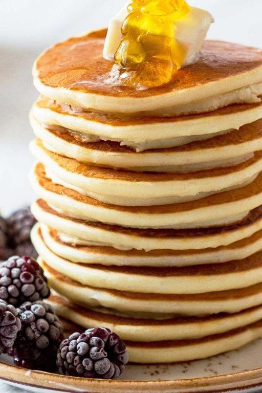 Vanilla Protein Powder Pancakes