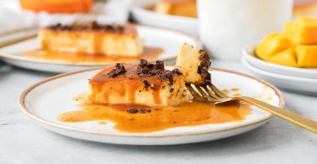 Vanilla Vodka Caramel Flan