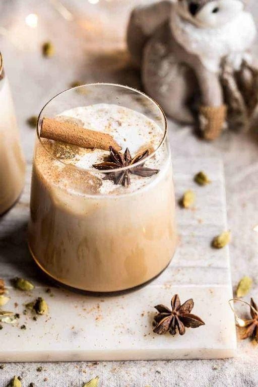 Vanilla Vodka Chai Latte
