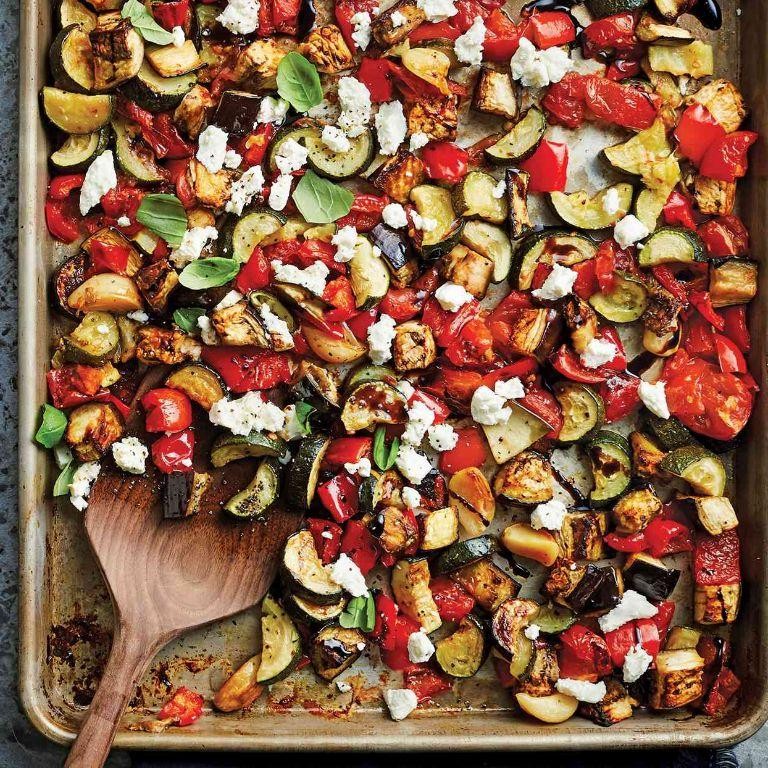 Vegan Sheet Pan Ratatouille