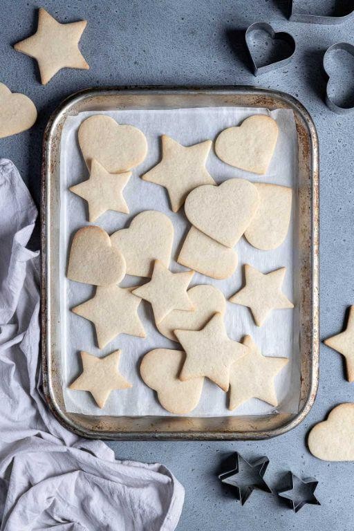 Vegan Vanilla Sugar Cookies