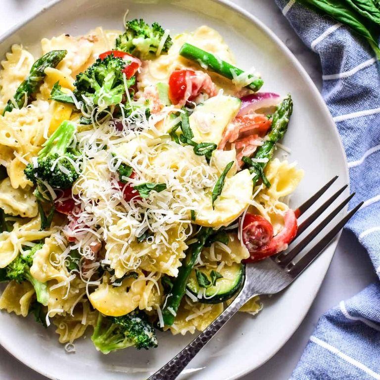 Vegetable Alfredo Primavera