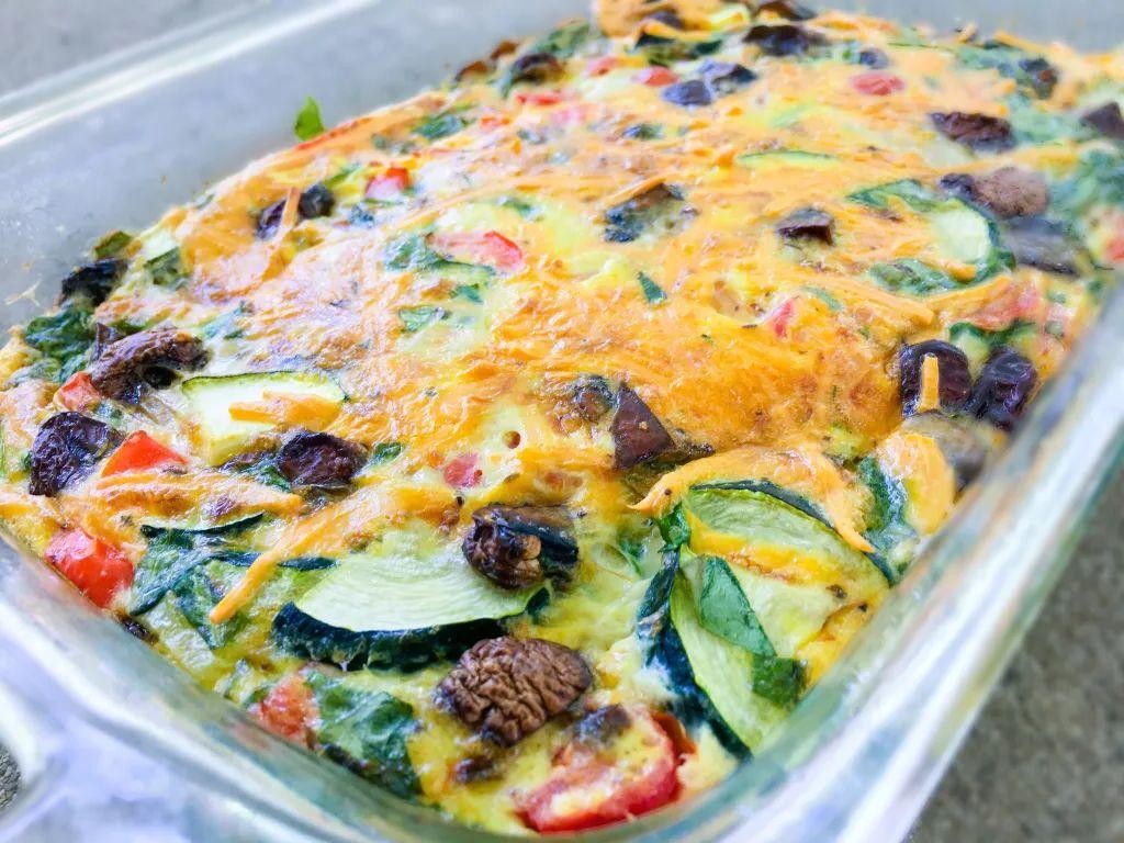 Vegetable Medley Gluten Free Breakfast Casserole