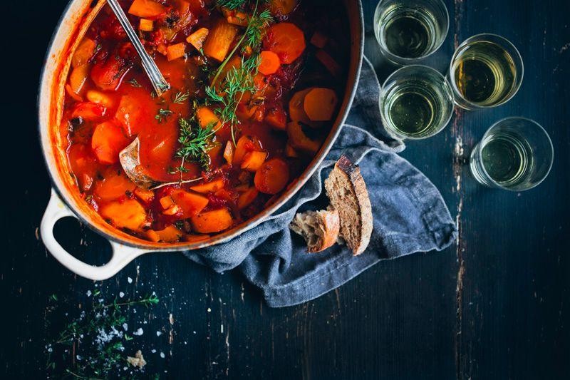 Vegetable-packed Bouillabaisse for Veggie Lovers