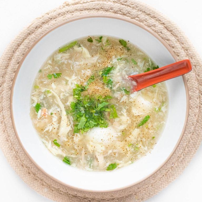 Vietnamese Crab and Asparagus Soup