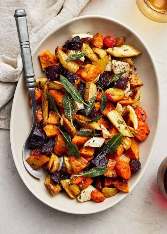 Viridian Oil Roasted Root Vegetables